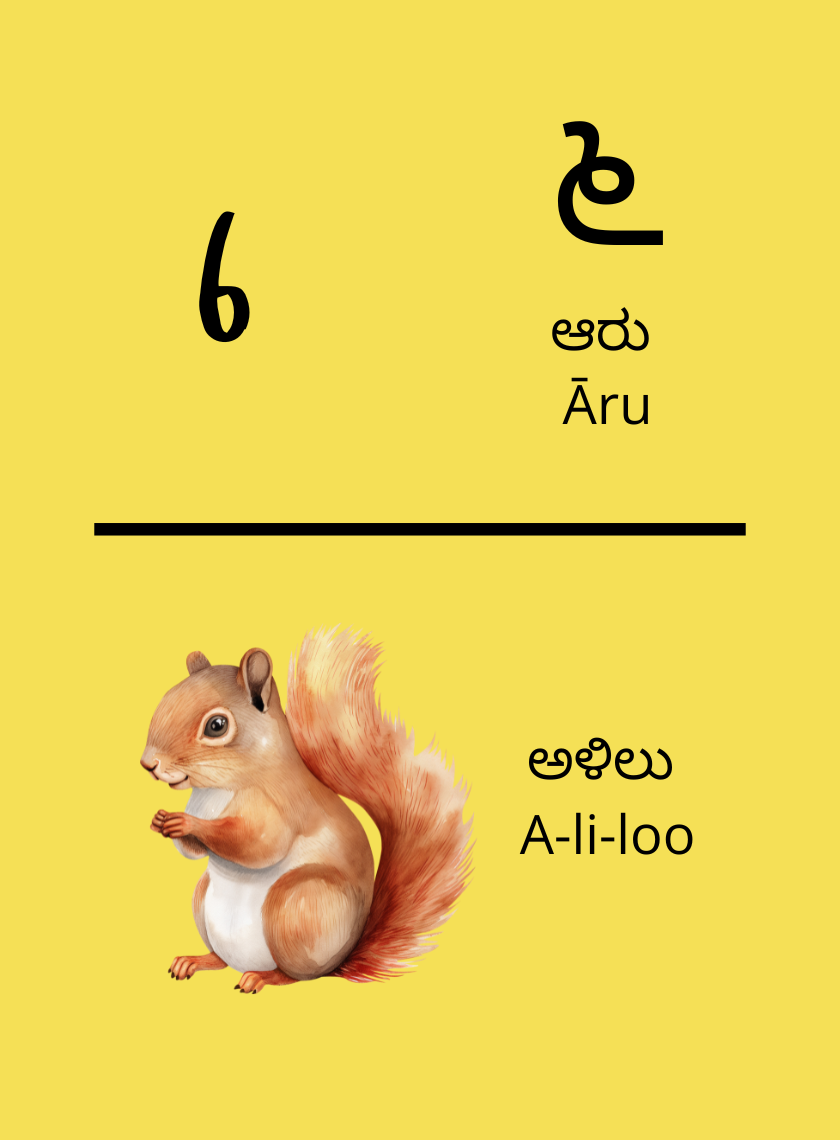Kannada Flash Cards