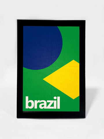 Framed Art, Brazil Soccer Team #footballfan | Framed Art, - PosterGully