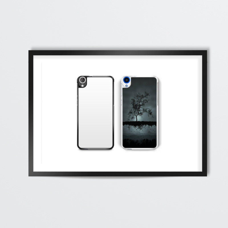 HTC Desire 820 2dCase Mockup back Wall Art