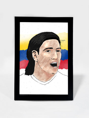 Framed Art, Radamel Falcao Art Print Soccer #footballfan | Framed Art, - PosterGully