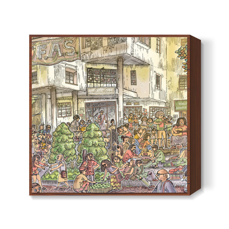 Jadavpur University  Square Art Prints