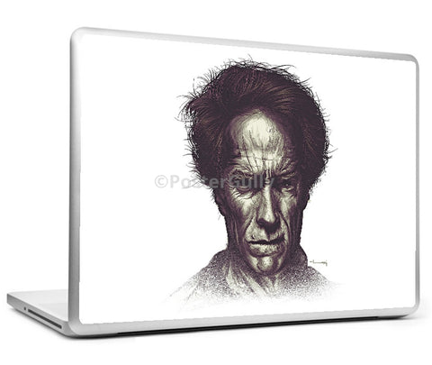 Laptop Skins, Clint Eastwood Matte Raj Khatri Laptop Skin, - PosterGully