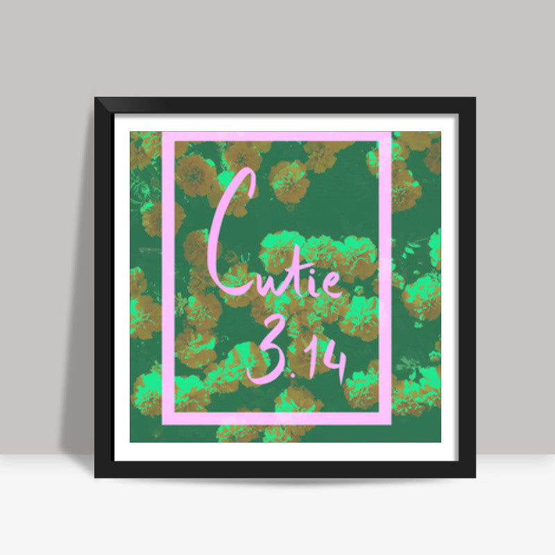 Cutie pie. Square Art Prints