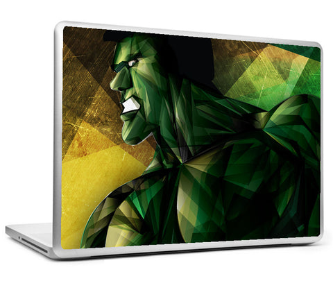 Laptop Skins, Hulk Geometrical Artwork Laptop Skin, - PosterGully