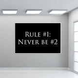 Rule No. 1 Wall Art