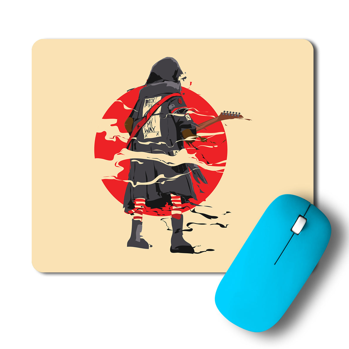 Rockstar Guitarist Artwork Mousepad