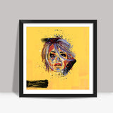 Rita Ora Painting Square Art Prints