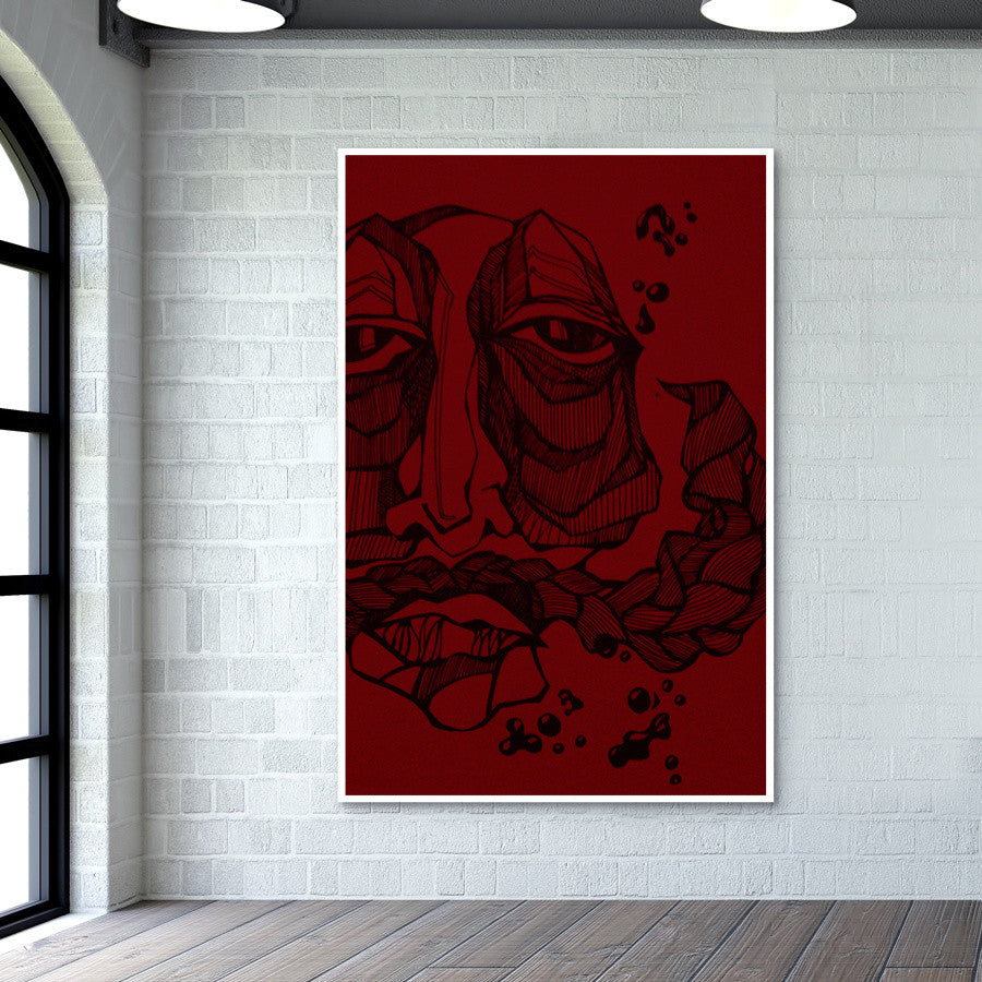 Wanderer again Wall Art