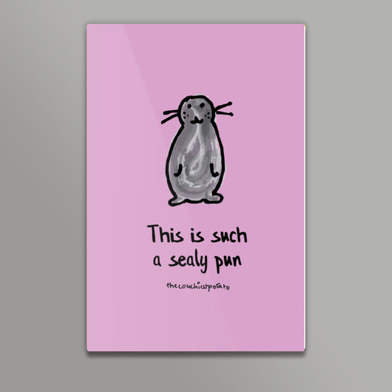 Sealy Pun | The couchiest potato Wall Art