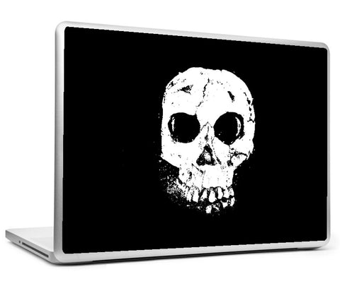 Laptop Skins, Sugar Skull Black Artwork Laptop Skin, - PosterGully