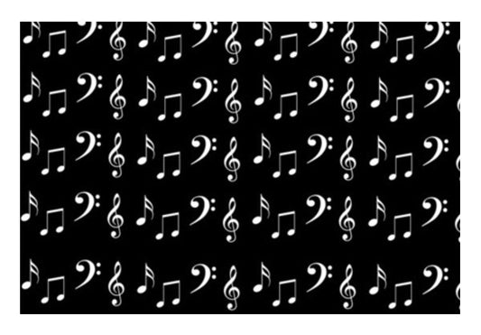 Musical Notes Art PosterGully Specials