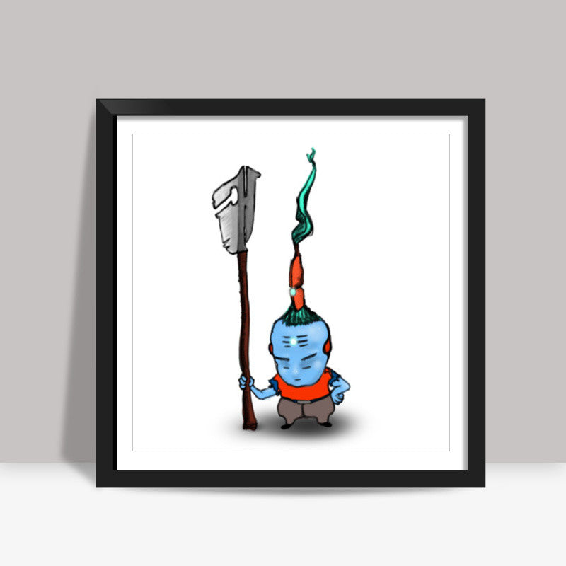 The Peace Keeper Square Art Prints