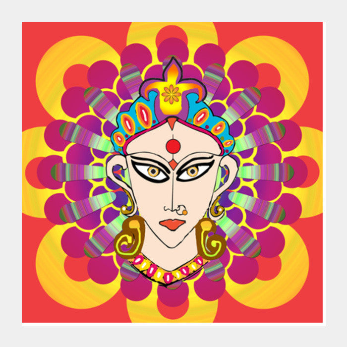 The Divine Goddess Square Art Prints