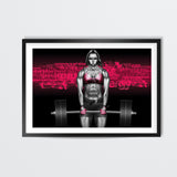 strong chick Wall Art
