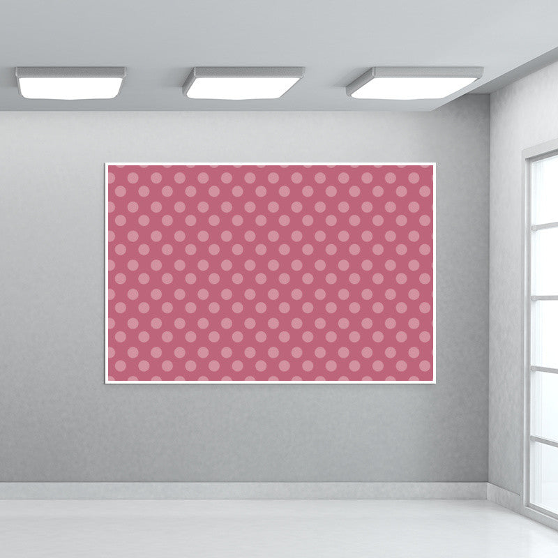 Pink Dots Wall Art