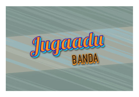 Jugaadu Banda (Texture Back) Wall Art