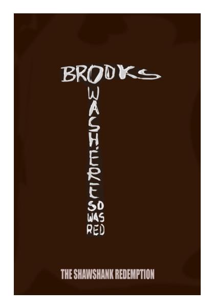 PosterGully Specials, the shawshank redemption movie poster 2 Wall Art