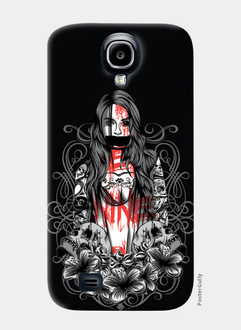 Girl With Tattoo Samsung S4 Cases