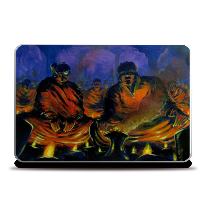 Laptop Skins, We Pray - Painting Laptop Skins
