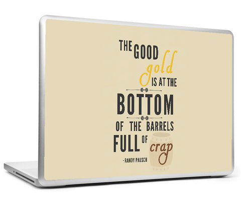 Laptop Skins, Randy Pausch Quote Laptop Skin, - PosterGully