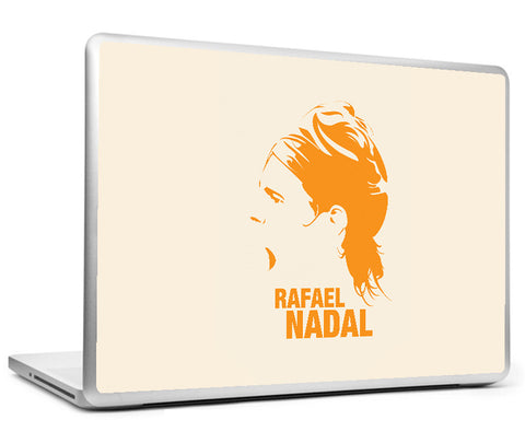 Laptop Skins, Rafael Nadal Minimal Art Laptop Skin, - PosterGully