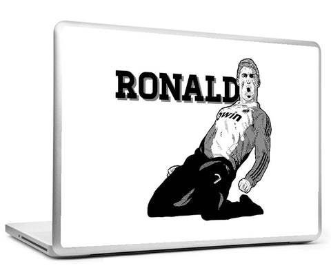 Laptop Skins, Cristiano Ronaldo Artwork By Manu Laptop Skin, - PosterGully