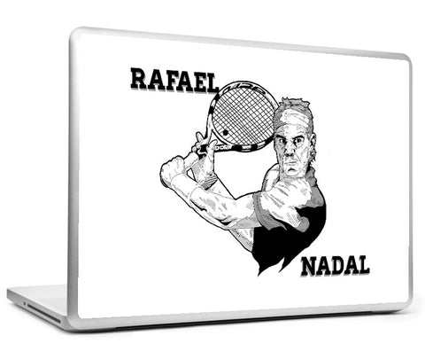 Laptop Skins, Rafael Nadal Artwork Laptop Skin, - PosterGully