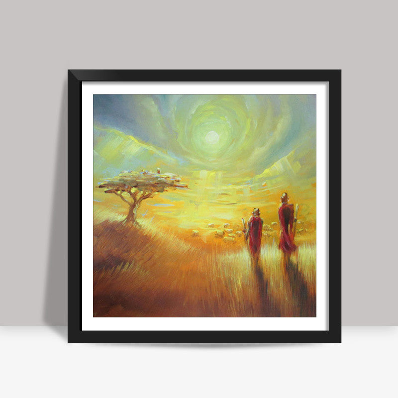 Africa Square Art Prints