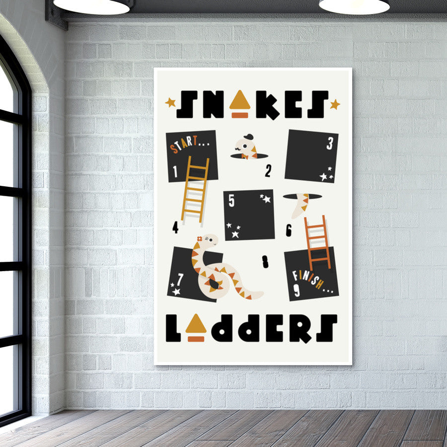 Snakes & Ladders Wall Art