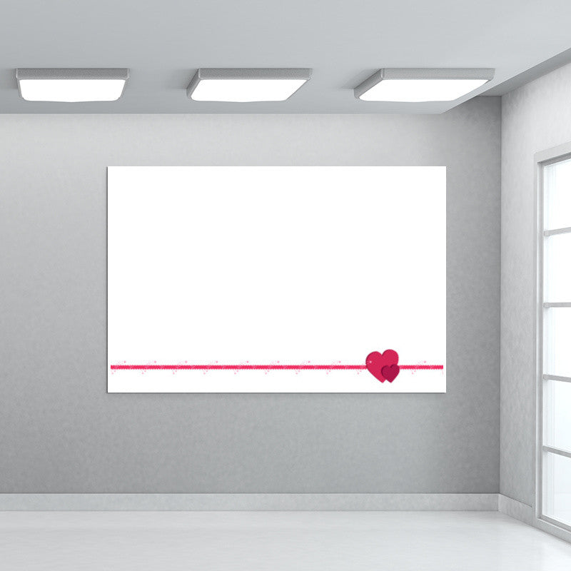 Feel My Love (white) Wall Art