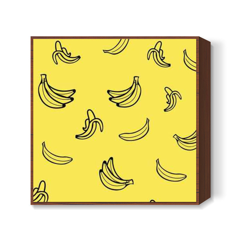 Banana Square Art Prints
