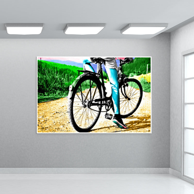Cyclist Wall Art