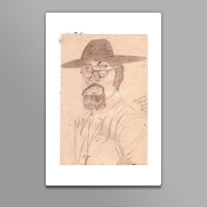 Amitabh Bachchan says My name is Anthony Gonsalves Wall Art