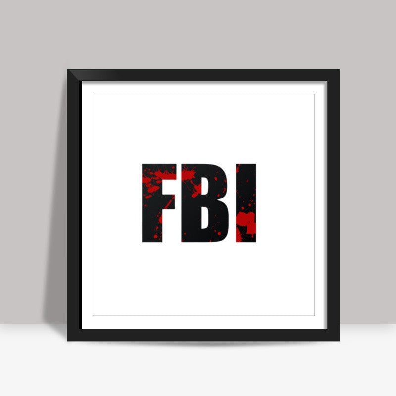 FBI Square Art Prints