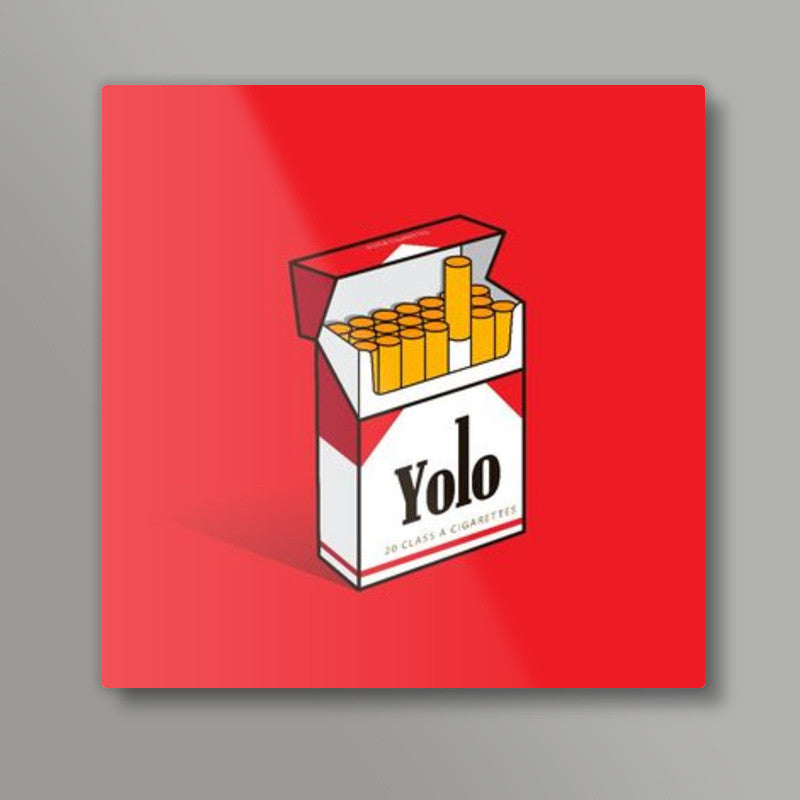 YOLO Square Art Prints