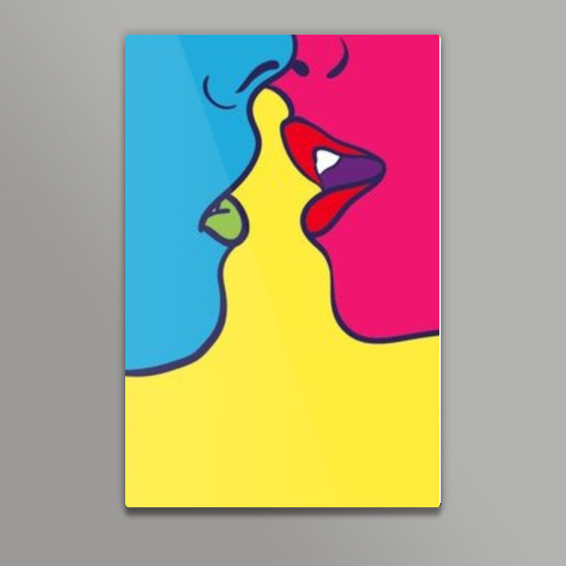 Kiss Wall Art