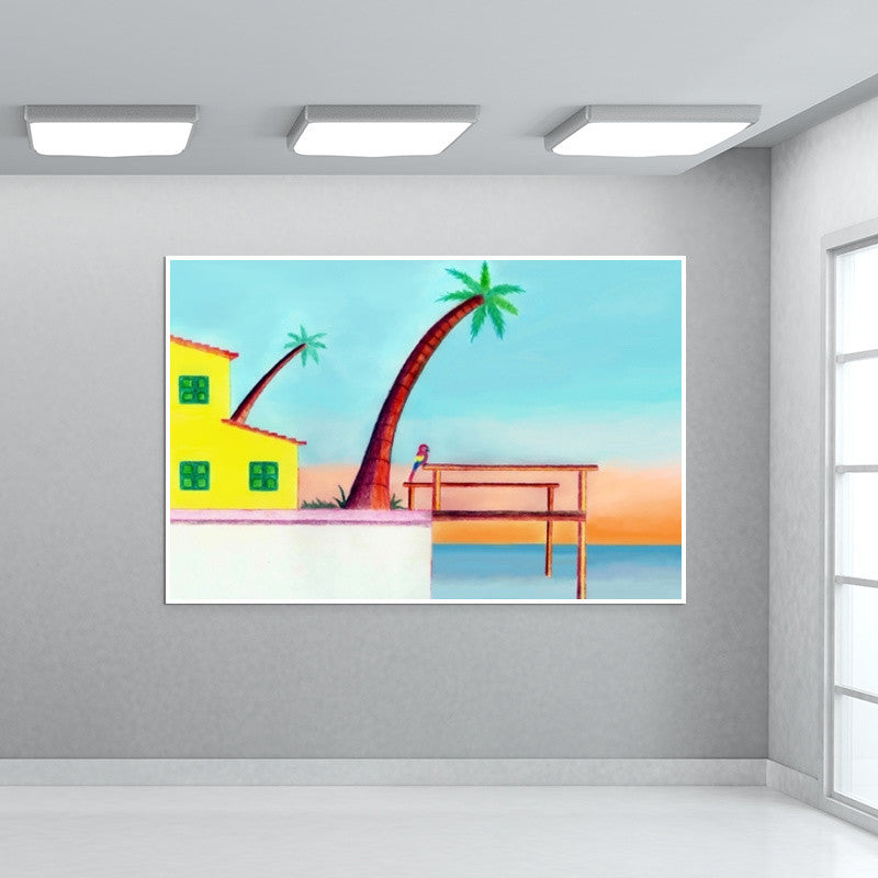 beach house Wall Art