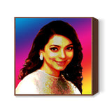 Juhi Chawla Bollywood Actress Artwork  Square Art Prints