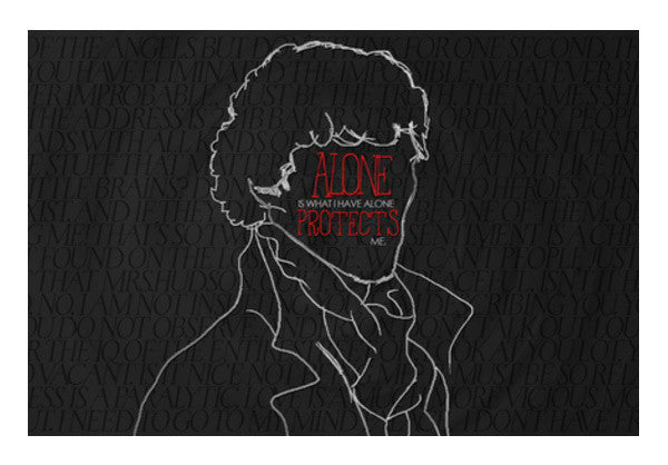 Wall Art, Sherlock Quotes Poster Wall Art