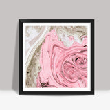 Nude + Marble Square Art Prints