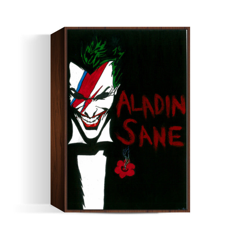 DC worlds Aladin Sane Wall Art
