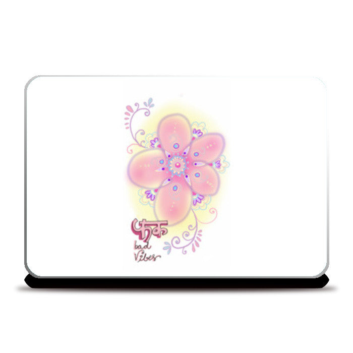Only positive vibes Laptop Skins