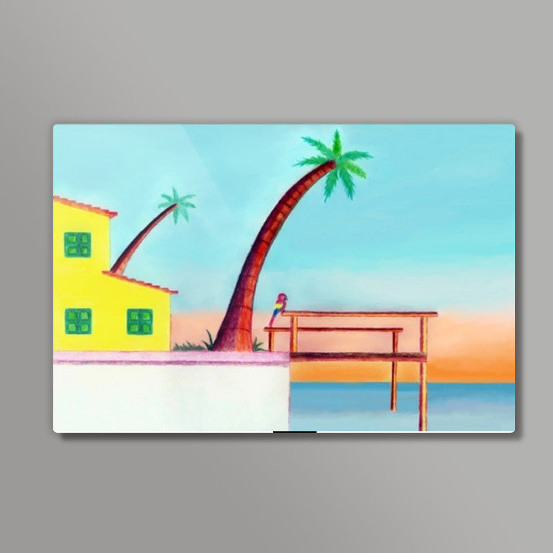 beach house Wall Art