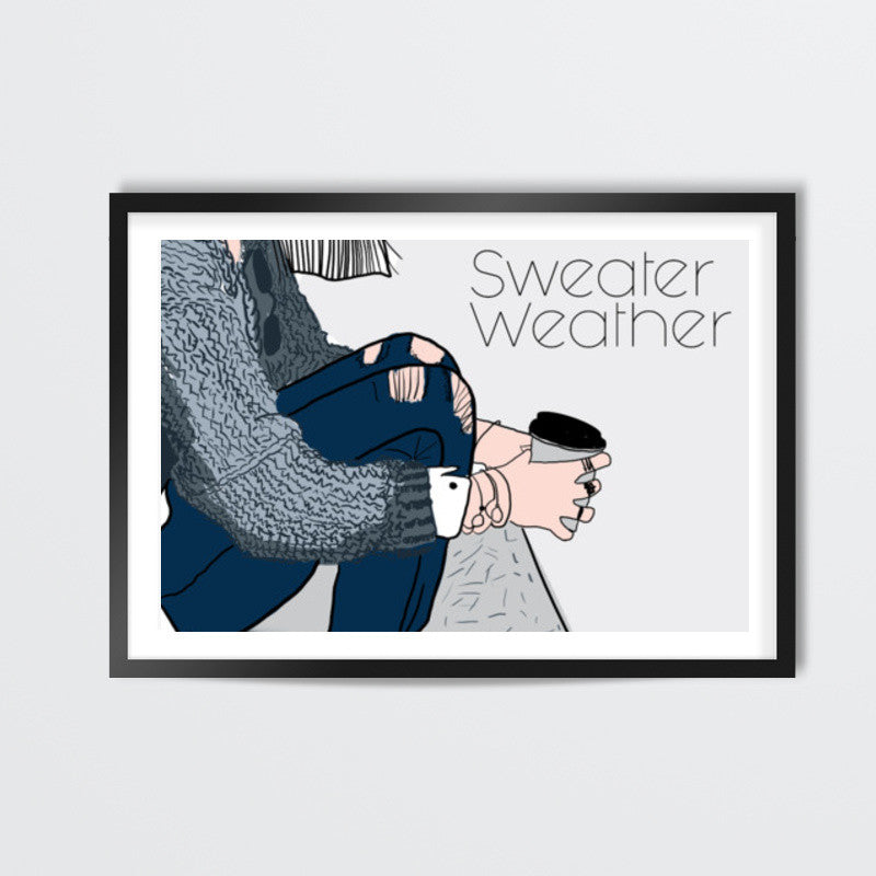 sweater weather Wall Art