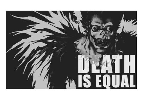 Death Note Poster Death Is Equal Art PosterGully Specials