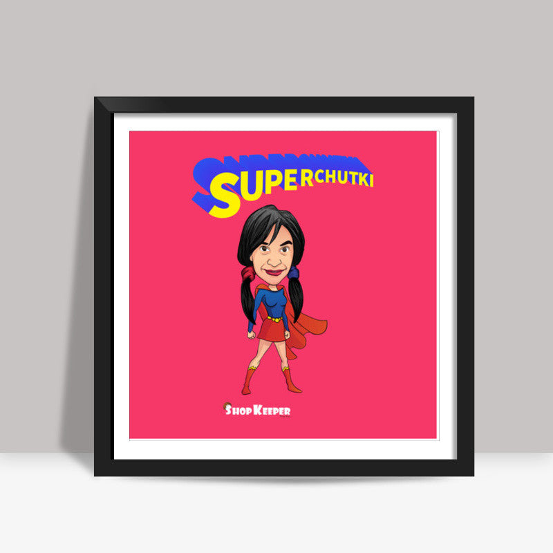 Superchutki Square Art Prints