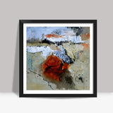 in a cave Square Art Prints