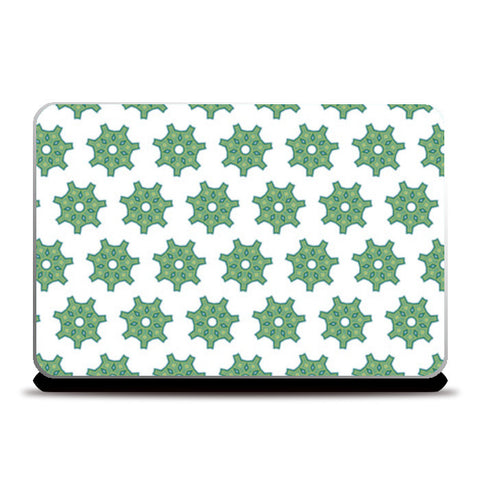 Green Design Pattern   Laptop Skins