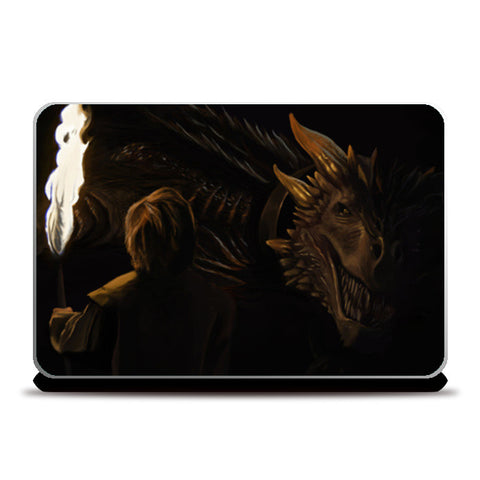 Tyrion Trains a Dragon Laptop Skins