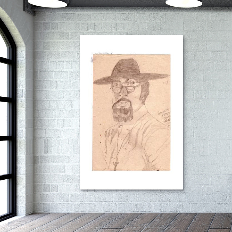 Amitabh Bachchan says My name is Anthony Gonsalves Wall Art